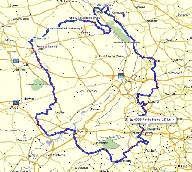 HDC-D Rondje Straelen